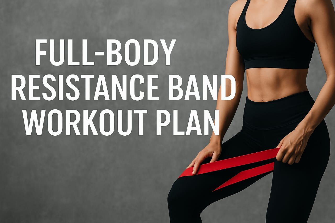Full body resistance band workout